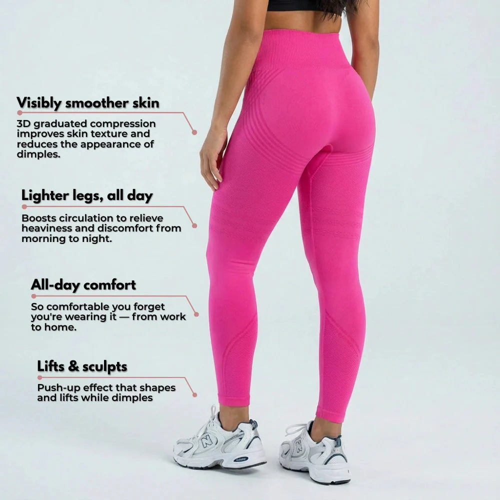 3D Leggings - Classic Black