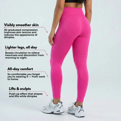 3D Leggings - Classic Black