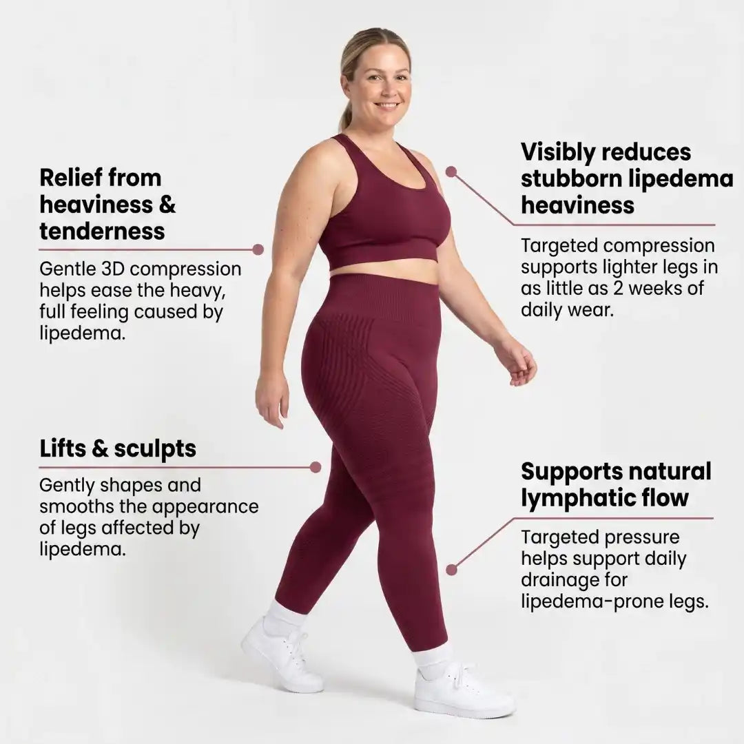 3D legging - say goodbye to lipedema pain and swelling naturally