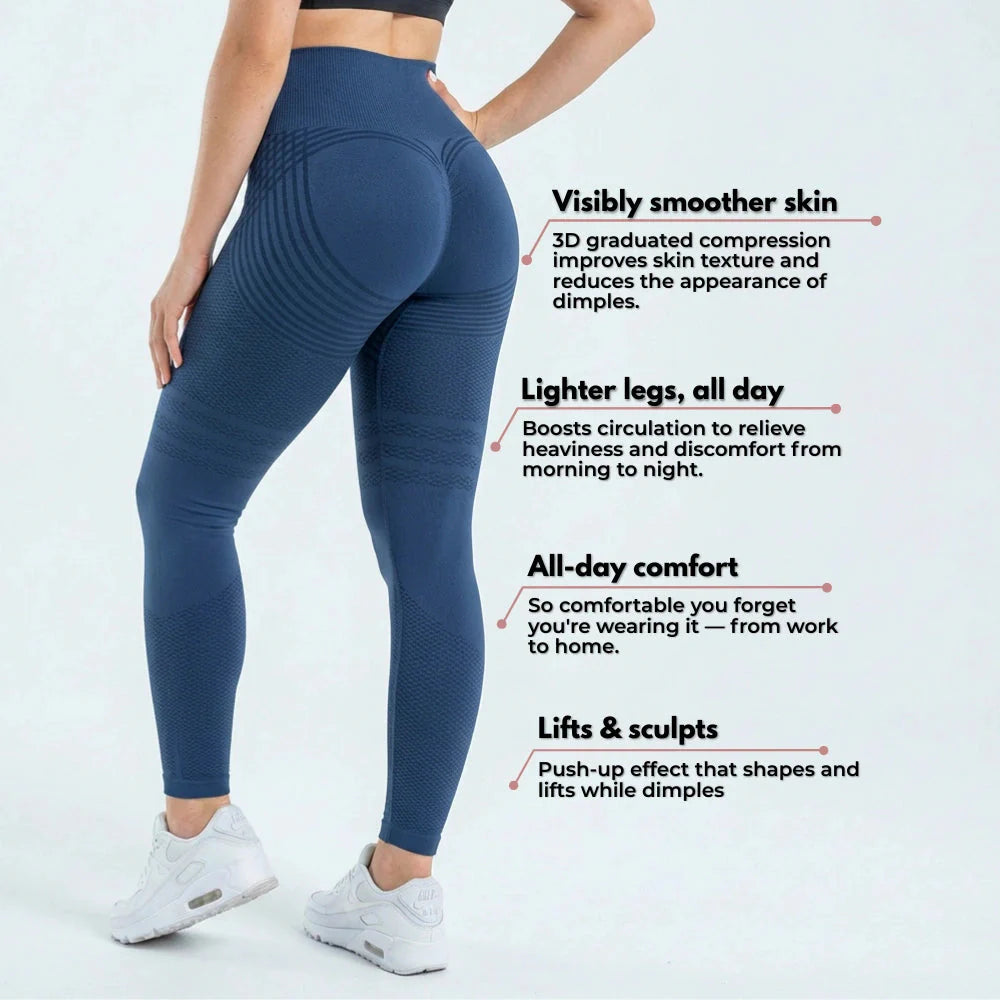 3D Leggings - Classic Black