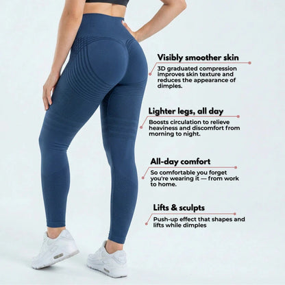 3D Leggings - Classic Black