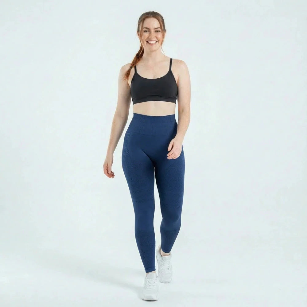3D Leggings - Blue Navy