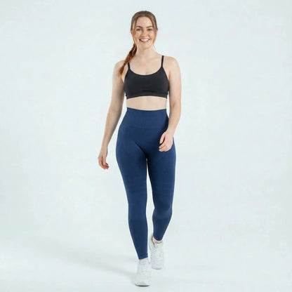 3D Leggings - Blue Navy