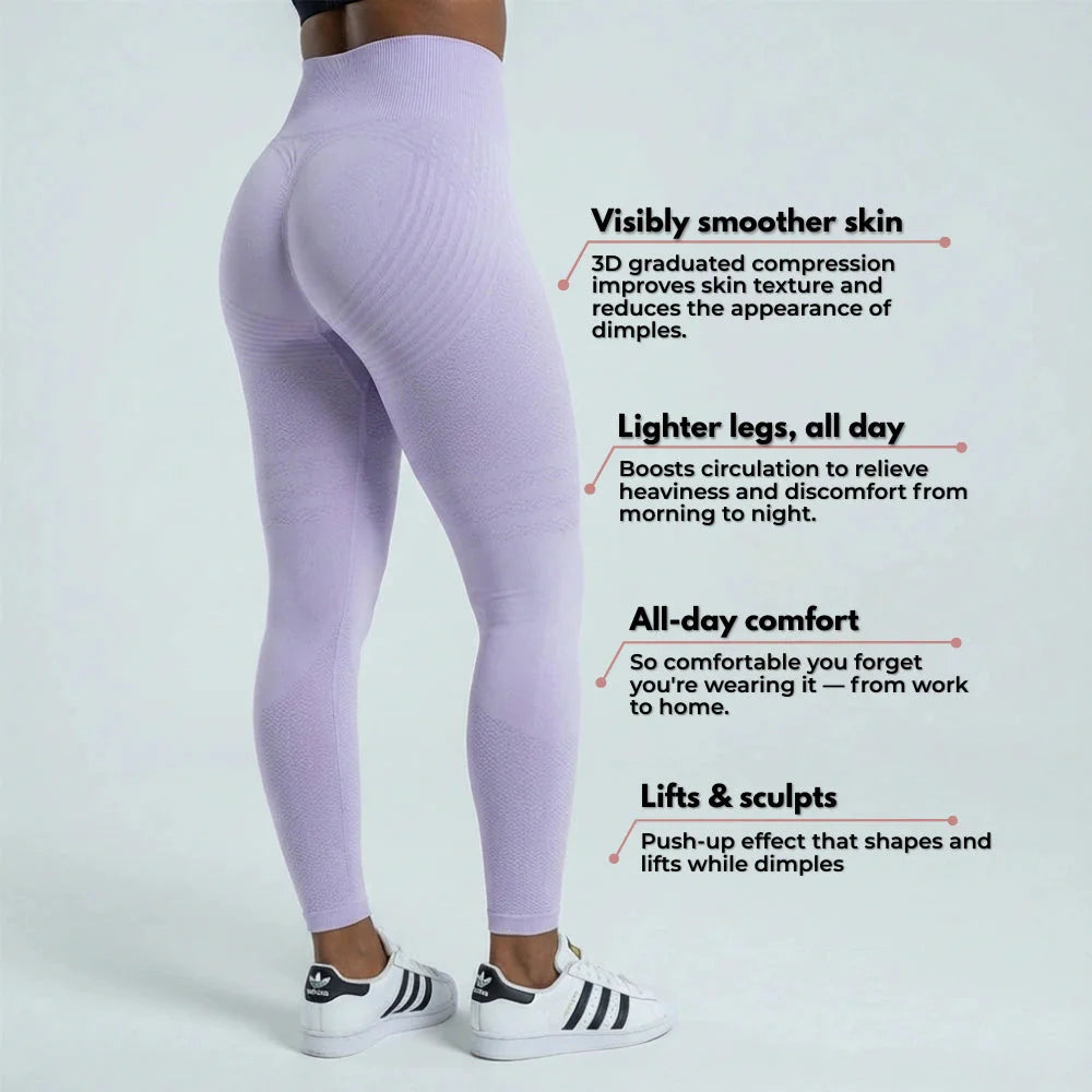 3D Leggings - Classic Black