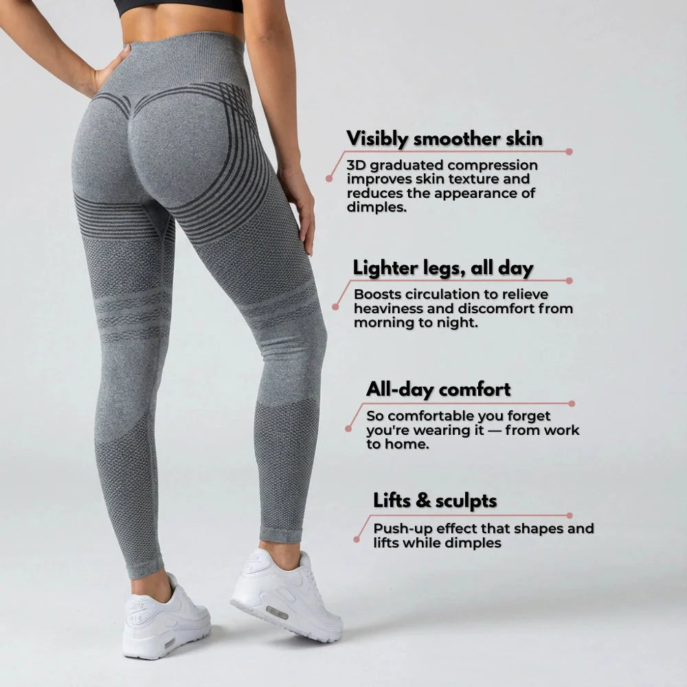 3D Leggings - Classic Black