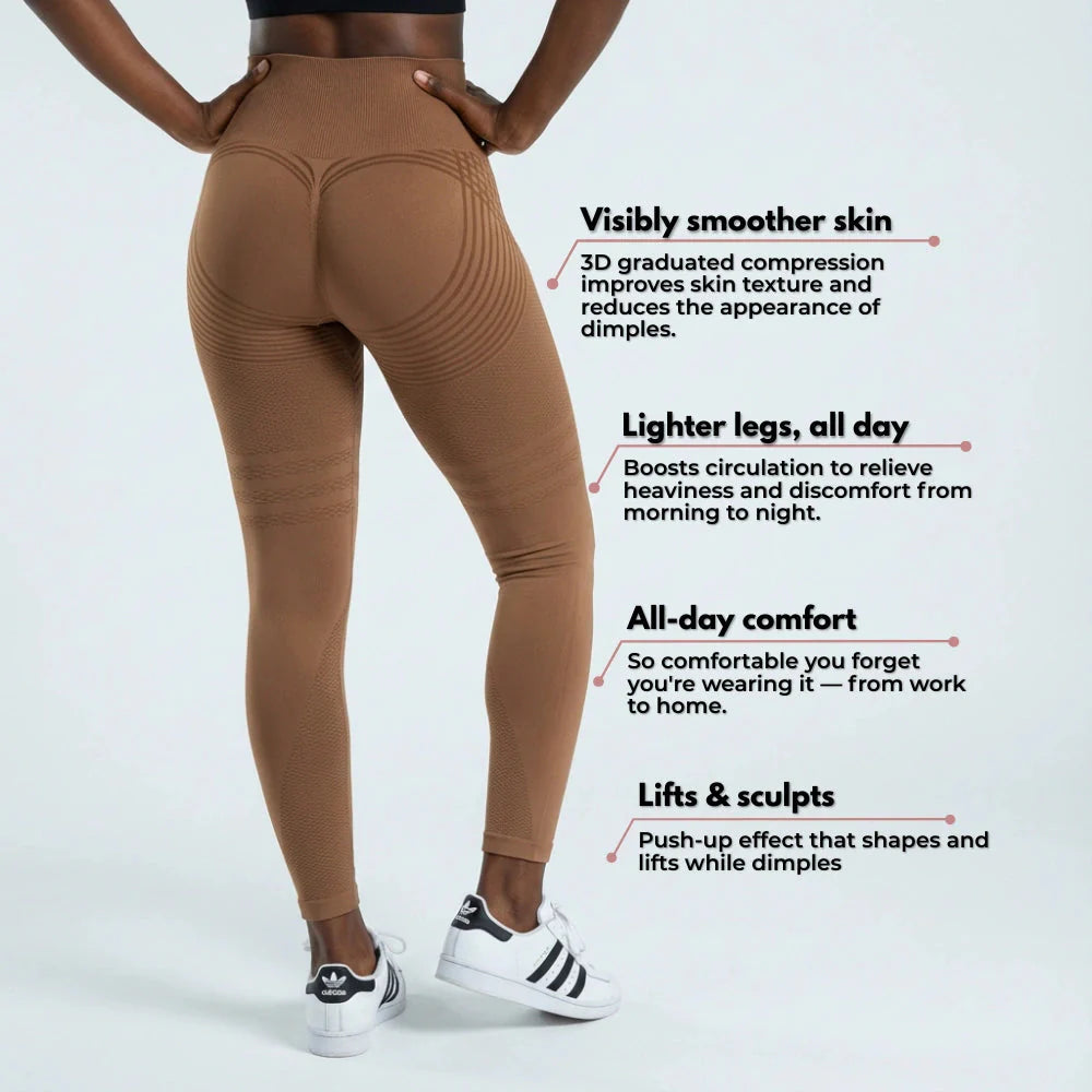 3D Leggings - Classic Black