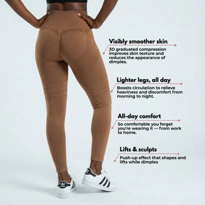 3D Leggings - Classic Black
