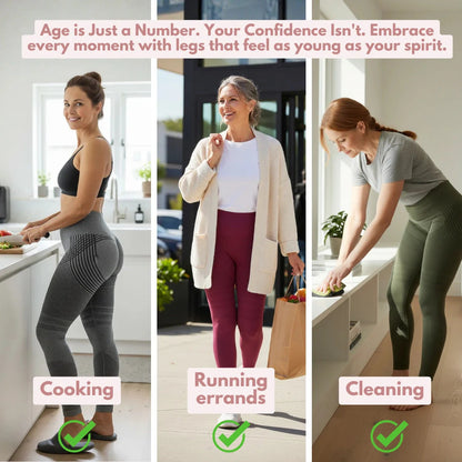 Firmer, smoother legs in 14 days — for women tired of saggy skin holding them back