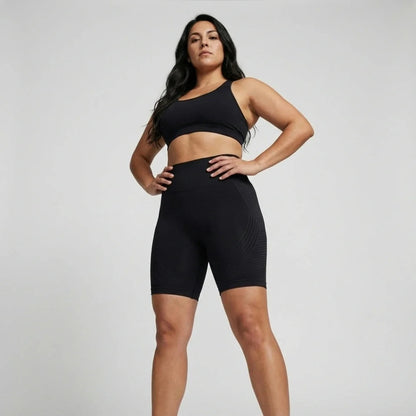 3D Short Legging – Classic Black