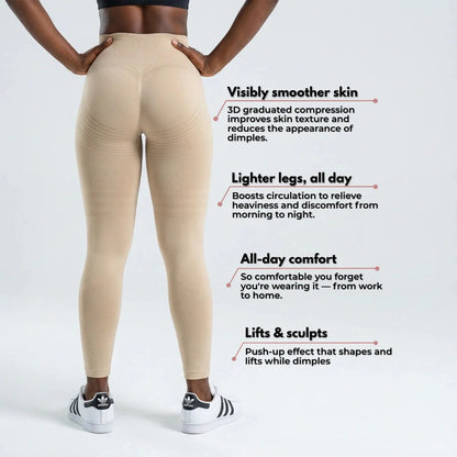 3D Leggings - Classic Black