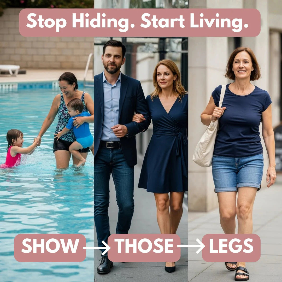 Visible Vein Relief in Just 14 Days with Cellumove 3D Compression Leggings