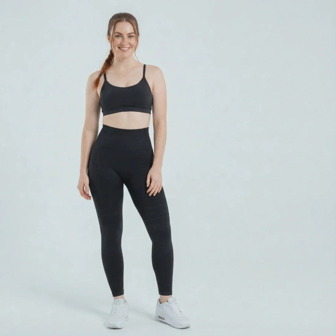 3D Leggings - Beige